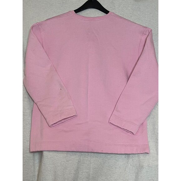 Eddie Bauer Womens V-Neck Pullover Sweater Bundle Medium Pink Yellow Cotton flaw - Picture 8 of 16